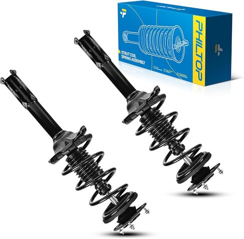 PHILTOP Front Complete Struts Shock Absorber Compatible with 2012-2017 Camry, Struts with Coil Spring Assemblies #OE 172940 172941, 2 Packs in Kuwait