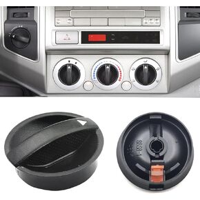 Heater Control Knob - Compatible with 2005-2011 Toyota Tacoma - Replace 55900-04020 55900-04030 758695 655-51820A - Heater Temperature HVAC Fan Control Knob