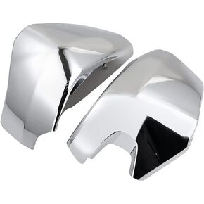 2 Pcs ABS Plastic Chrome Fairing Battery Side Cover Panels for Honda Shadow Aero VT400 2004-2011, Shadow Spirit 750 VT750 2004-2013