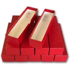 Guardhouse LOT of 10 Single Row 2x2 Storage Boxes for Coin Plastic & Paper Cardboard Flips