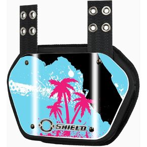 State Football Back Plate, Lower Back Pads for Football Players, Rear Protector, Universal Fit