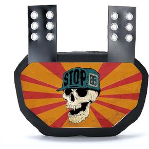 Football Back Plate,Lower Back Pads for Football Players,Rear Protector,High Impact Protection for Youth & Adult Shoulder pads