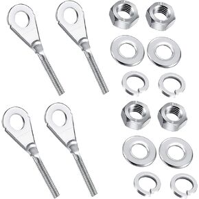 PAGOW 2 Sets Chain Adjusters Motorcycle Rear Wheel Chain Adjusters Chain Adjuster Tensioners，Chain Adjuster Tensioner For Honda XR50R XR70R CRF70F CRF80F CRF100F CT70 XL75 XL80S