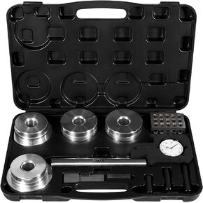 V-SEK 11001 Differential Pinion Depth Checker Kit Gauge Tool Compatible with Ford 7.5" 8" 8.8" 9", GM 10-14 Bolts, Compatible with Chrysler, Dana 30-80 and Most Differentials