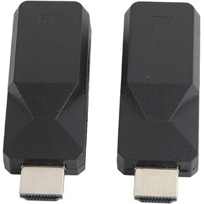 HDMI Transmitter and Receiver, HDMI Extender Kit, 165ft RJ45 to HDMI Extender Over Single Cat5 Cat6 Ethernet Cable HDMI Long Distance Extender Adapter