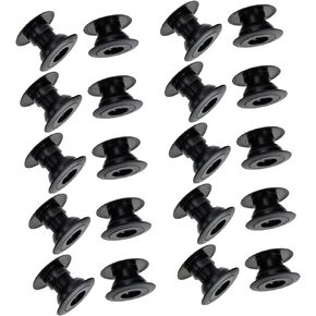 Toddmomy 10 Pairs Foosball Accessories Tabletop Accessories Mechanic Accessories End Caps Foosball Table for Kids
