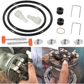 Air Motor Repair/Rebuild Kit 206728 Compatible for Graco Fireball and Monark Oil Pump