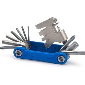 Park Tool MTB-5 Bicycle Multi-Tool with Hex, Star Driver, Screwdrivers, Chain Tool, Spoke Wrenches, Disc Brake Repair Tool