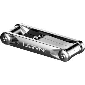LEZYNE SV PRO 7 Bicycle Multi-Tool, Alloy Side Plates, Stainless Steel Bits, Hex 3/4/5/6mm, T10/T25, Phillips, Compact Bike Tool