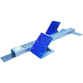 Lightning Starting Block Sprinter Pedals - Adjustable 4 Angle Setting for Beginners - Improve Speed at Track & Field Sports, Athletic Training & Running Practice