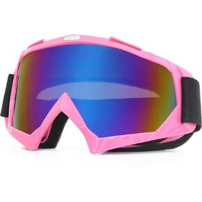 PLOOTA Dirt Bike Goggles - Windproof Motorcycle,ATV,Riding,dirtbike,Ski Goggles for Men Women Youth Kids