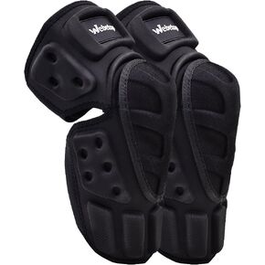 Webetop Motorcycle Knee Pads Adult High-Impact Shield-Resistance Flexible Breathable Adjustable Aramid Fiber +EVA Motocross MTB Shin Guards for Riding Skating Cycling