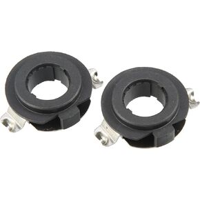 H7 LED Headlight Bulb Holder Adapter Socket Base Holders Clip for Volkswagen Tiguan CC CLA250 for Mercedes Benz GLS450 ML350 GL450 (Pack of 2)