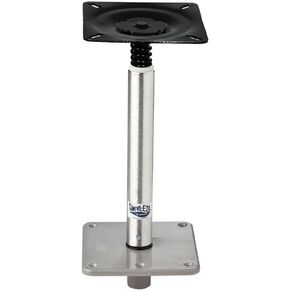 Attwood (ATTAA) attwood Swivl-Eze 075 Boat Seat Pedestal Package 97750-7, Satin, 11'