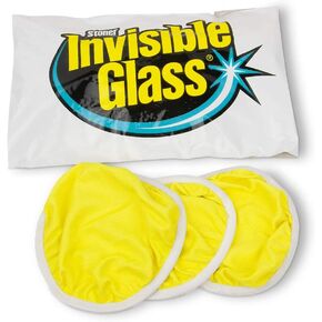 Invisible Glass 95183 Original Reach and Clean Tool Replacement Elastic Microfiber Bonnets, Pack of 3