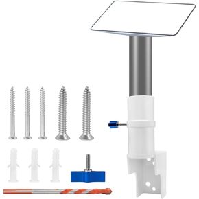 Starlink Mounting Kit,for Starlink Long Wall Mount,for Starlink Roof Antenna Pole Mount Bracket for Starlink Internet Kit Satellite with Mount Adapter (Long-Black)