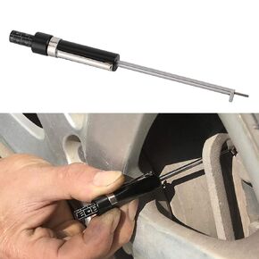 Watris Veiyi Brake Pad Measuring Tool for 6mm / 0.2" Thickness, Brake Pad Gauge, Vehicle Measure Car Brake Pad Tester with Scale, Time Saving Automotive Measurement Tool