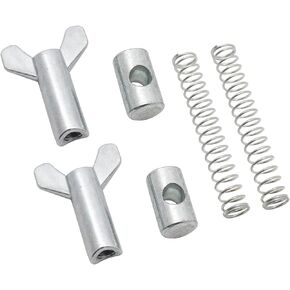 2 Sets Rear Brake Adjuster Hardware Kit Adjusting Nut for Honda FourTrax 300 Rancher 350 400 420 Foreman 400 500 520 Recon 250 TRX250EX TRX250X TRX200 TRX90 TRX70 ATC250 ATC200 ATC125