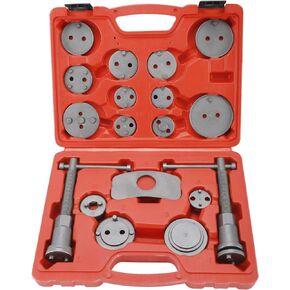 8MILELAKE Disc Brake Caliper Compression Wind Back Repair Tool Kit for Brake Pad Replacement Reset 18pcs