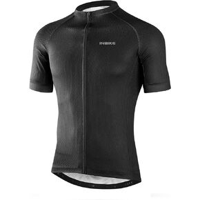 INBIKE Cycling Jersey Men Breathable Bike Shirt Quick-dry Reflective Bicycle Clothing for Road Biking Riding