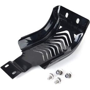 Goldfire 883 Sportster Engine Guard Cover Accessories, Iron Front Spoiler Skid Plate Chin Fairing Lower Cover Bash Skid Plate for HD Sportster XL883 XL1200 Skid Plate Bumper (Gloss Black)