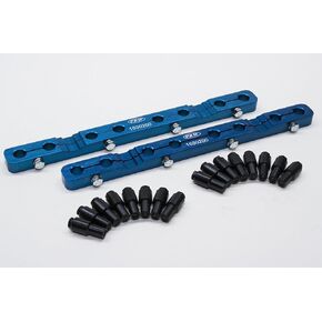 1530200 Billet Aluminum Stud Girdle Solid Bar with 3/8" RockerLoc for Ford 260-351W 1962-01