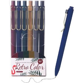 WY WENYUAN Ballpoint Pens, Pens Fine Point Smooth Writing Pens, Nice Teacher Pens For Journaling, Black Ink 1.0 Mm Pens Office Desk Accessories, Aesthetic Gift School Office Supplies For Note Taking