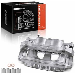 A-Premium Disc Brake Caliper Assembly with Bracket Compatible with Select Ford Models - For F-150 2012-2016, Lobo 2011-2013 - Front Left Driver Side