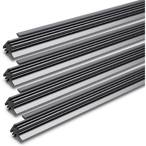 Wiper Blade Refill, 30 Inches Adjustable Size 8 mm Fit for GMC Sierra 2007-2018 Original Equipment Replacement Windshield Wiper Refills 4 Pcs