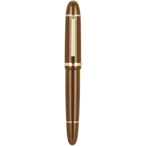Jinhao X159 Fine Nib Fountain Pen, Black Acrylic Big Size Writing Pen