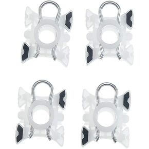 A-Premium Window Regulator Sliding Pivot Clips Replacement for BMW E32 E34 E36 E85 318i 323i 325i 328i 525i 535i 735i 740i M3 M5 Z3 Z4 4-PC Set
