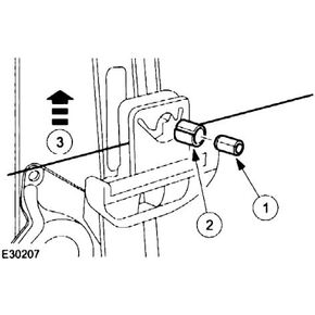 Window Regulator Repair Peg and Dowel (1 ea) for Rear Window Golf Jetta Passat Ford Focus Jaguar