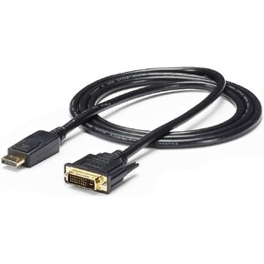 StarTech.com DisplayPort to DVI Converter Cable - DP to DVI Adapter - 3ft - 1920x1200 (DP2DVI2MM3)