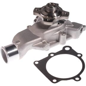 AW7164 Professional Water Pump Kit With Gasket (For 4.0L L6) Compatible With 1999-2004 Jeep Grand Cherokee,2000 2001 2002 2003 2004 2005 2006 Wrangler TJ