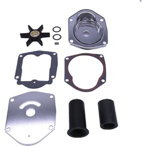 Boat Motor 821354A1 821354A2 3219 Water Pump Repair Kit with Housing 821351A3 for Mercury Quicksilver Force Mariner Outboard Engine 25HP 30HP 40HP 45HP 50HP, fit Sierra 18-4531