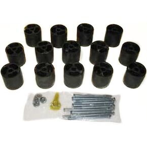 Performance Accessories, Ford F-100/F-150/F-250/F-350 Gas 4WD 3" Body Lift Kit, fits 1970 to 1979, PA703, Made in America