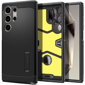 Spigen Tough Armor Designed for Galaxy S24 Ultra Case [Military-Grade Protection] [Kickstand] (2024) - Black in Kuwait