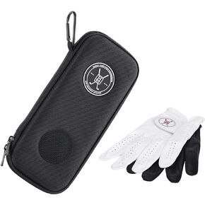 Handy Picks Performance Golf Glove Case - Golf Gloves Holder Case That Protects n Keeps Your Golf Gloves Neat n Dry - Air Flows Through on The Back Cover to Let The Moisture Out