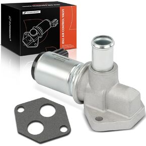 A-Premium Fuel Injection Idle Air Control Valve IAC - V8 4.6L - Compatible with Ford, Lincoln & Mercury - 96-01 - Crown Victoria, Mustang, Thunderbird, Town Car, Grand Marquis, W/Gasket, for# 2152034