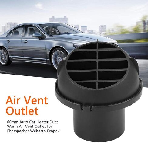 60Mm Car Air Heater Ducting Pipe Outlet 20.1577.89.06.00, 201577890600, 398551, 398.551 Fit For Eberspacher, For Webasto, For Propex And Other Blown Air Heater Systems Garnack Ac Car Vents Webasto in Saudi Arabia