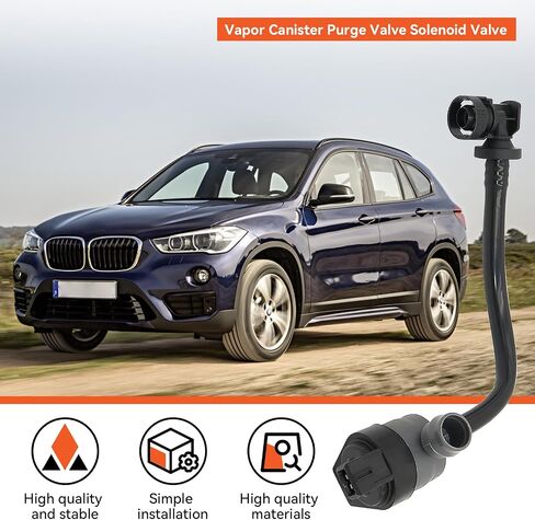 علبة بخار تطهير صمام الملف اللولبي صمام متوافق مع BM؛ W E82 E84 E88 E90 E92 E93 F22 F23 F30 F32 F33 F34 F36 F80 135i 335i 435i GT xDrive استبدال 13907636153 in Saudi Arabia