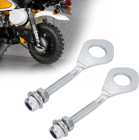 12MM M6 Chain Axle Adjuster, Compatible with XR50R XR70R CRF70F CRF80F CRF100F CT70 XL75 XL80S XL100S XR100 Replace 95014-10010 2-Wheel Motorcycle Accessories in Saudi Arabia