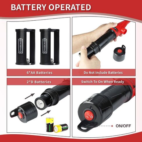 AETLEEMO Portable Power Battery Pump, Water&Fuel Transfer Pump Up to 2.2 GPM, Battery Operated Liquid Transfer Pump for Gasoline Diesel Oil Fish Tank in Saudi Arabia