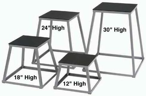 Champion Sports Welded Steel Plyo Box - 6"H in Kuwait