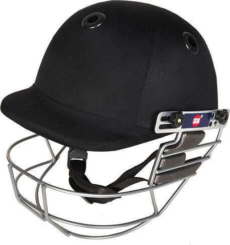 خوذة الكريكيت SS Cricket Legend County، اللون - أزرق، أسود، أخضر، كستنائي، الحجم - صغير/متوسط/كبير in Saudi Arabia