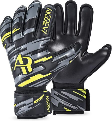 Soccer Goalie Gloves with fingersave and Double Wrist Protection.Goalkeeper Gloves Provide Extreme Strong Control and Grip.Soccer Gloves for Youth,Kids,Adult in Saudi Arabia