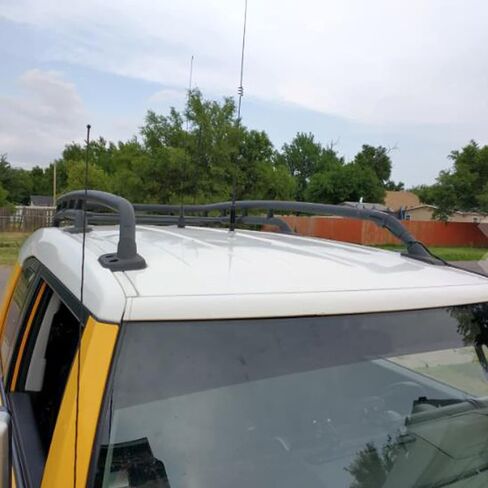 هوائي 32 بوصة متوافق مع راديو Midland GMRS - مخرج إشارة رباعي - هوائي سوط MicroMobile 6DB متوافق مع MXT105، MXT115، MXT275، MXT400، MXT500، MXT575 in Kuwait