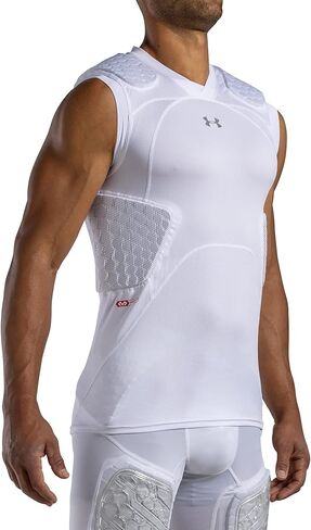 Gameday Armour Pro 5-Pad Top White L in Saudi Arabia