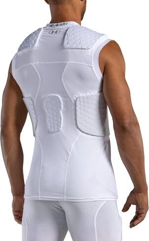 Gameday Armour Pro 5-Pad Top White L in Saudi Arabia
