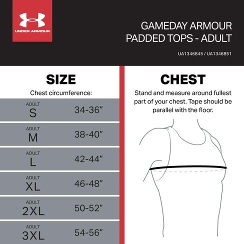 Gameday Armour Pro 5-Pad Top White L in Saudi Arabia